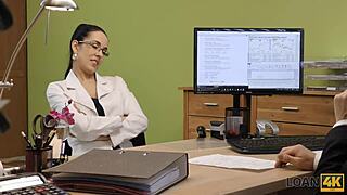 Loan4k hottie needs instruments for sexy session