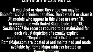 Big Booty Cherise Rozy Got Wrecked By Black Cock Rome Major