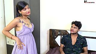 Indian Desi Porn Star Slams Hard in Wild Dorm Sex Scene