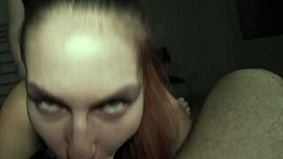 The ideal red-haired girl - two cocks were not enough to satisfy her