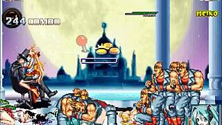 Hentai Miku gets wild in Japanese gangbang action