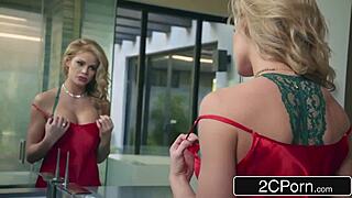 hey, blonde babe, wanna ride for some sweet revenge?