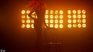 Pole Dance Strip Tease Dana Sensual Riding