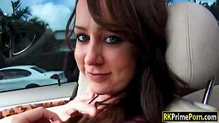 I say, that big natural tits woman is getting screwed in public