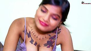 Indian Desi Porn Star Slams Hard in Wild Dorm Sex Scene