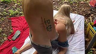 Blonde Hottie Toys Her Tight Ass