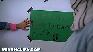 Mia Khalifa Trains Friend To Suck Cock!