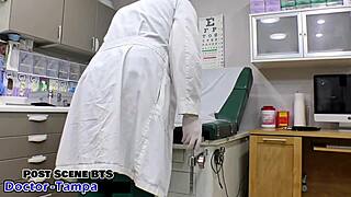 Behind the scenes, dr tampa sets up a humiliating trap for petite daisy bean in florida hospital