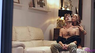 Neighbor Demands Music Off During Passionate Sex!