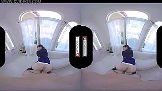 I enjoy bioshock cosplay girl getting rough in vr