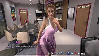 Corlan plays Karen with monster cocks, brunette and redhead join group fun