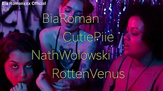 licking bound toes with tickling 😍