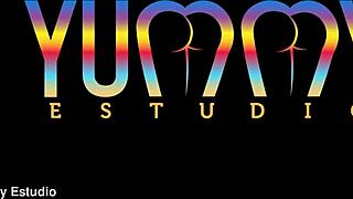 Wow! Victoria and Sereia in wild double anal with five studs!