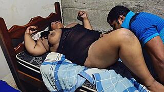 meia irm� vai na festa descansa e acaba sendo fudida pelo seu meio irm�o e leva muita gozada na boca