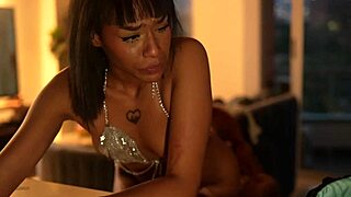 I Find My Roommie Having Virtual Sex With Her Boyfriend And Seduce Her Until We Fuck.