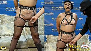 Look at this MILF getting her ass fucked in doggystyle BDSM! Bound and waxed for intense orgasms!