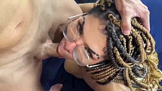 Gulosa Devours Two Hard Cocks with Deepthroat Passion