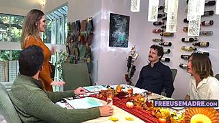 Let's celebrate Thanksgiving with a wild family foursome!