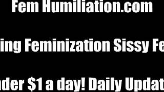 You are my personal sissy doll