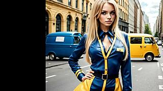 Sandy Uncovers Forbidden Music In Milf Cosplay Horror Parody