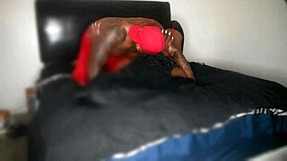 Sexy ebony bbw cheating hotwife in lingerie makes bbc cum multiple times and gets a creampie