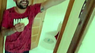 skinny carioca nymph fucking in woods, caught with couple