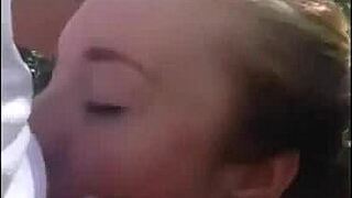 Watch this cute Tinder girl give an outdoor blowjob in POV.