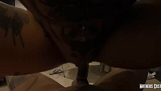 fucking pierced brazilian teen neighbor and filming her facial 😈