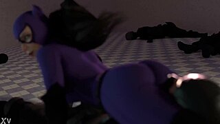 Watch Black Cat headscissor Rusk Joel