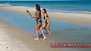 Ever seen triple anal in a rough public gangbang?