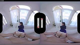 I enjoy bioshock cosplay girl getting rough in vr