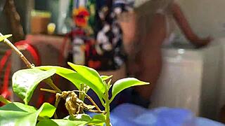 Mother-In-Law Offers Ass Outdoors