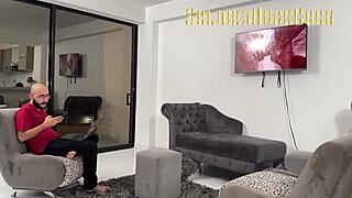 yo, why's my roommate tempting me to bang her like this?