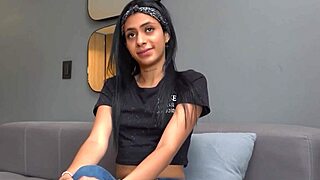 cute ghanian coed takes deepthroat and hardcore pounding