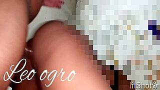 Pounding Myllena Rios' big black pussy hard!