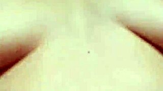 European MILF with shaved pussy rides cock in cowgirl