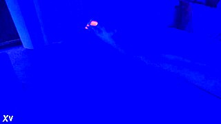 Blacklight Fetish Featuring Footjob With Toes And Feet