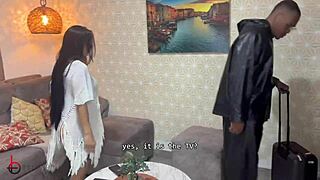 Colombian Receives Cum Bath From Technician - Silvana Lee & Brandon Cruz