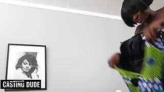 cute ghanian coed takes deepthroat and hardcore pounding