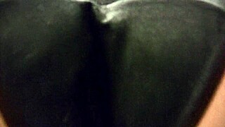 Pretty blonde babysitter sits on my face in stockings and lingerie while parents are away. 😘