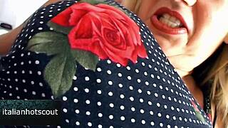 Milf With Big Tits Fucked Good On The Bed