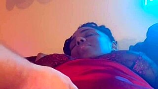 Amateur ebony gets her pussy licked and fucked at home 😍