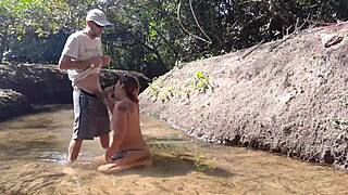 I Fucked the Farm Caretaker's Big Ass in Crossdressing Fun