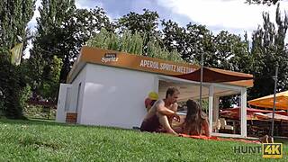 Arrogant Czech Teen Fucked All Slits In Public Pickup!