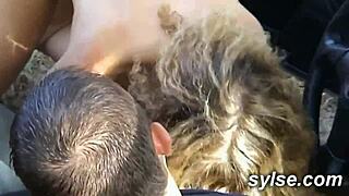 Mature Hitchhikers Flash And Fuck Stranger In Outdoor Trio