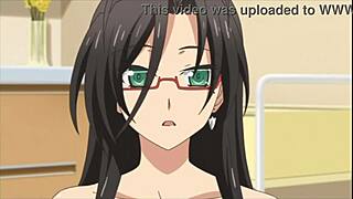 Chisato Hasegawa with big tits kissing in Spanish subtitles