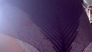 elza kom teases in nylon tights for fetish fans