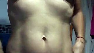 Hot Spanish Mature Teases with Big Tits Play