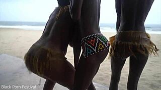 Wow, 3 African Witches Dance Wild For Rain Ritual!