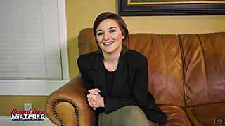 Wow! Kylie Sucks Cock And Swallows Cumshot Deep!